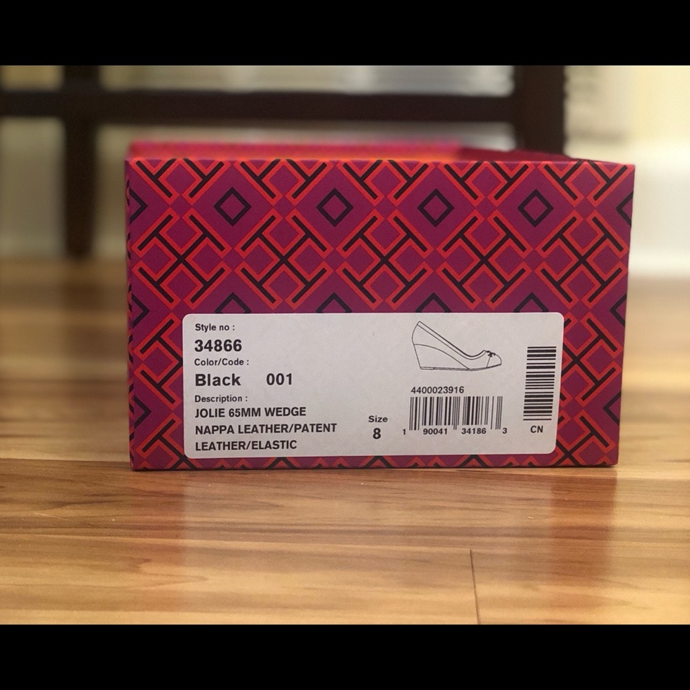 Tory Burch Jolie wedge pump size 8 - Picture 4 of 5